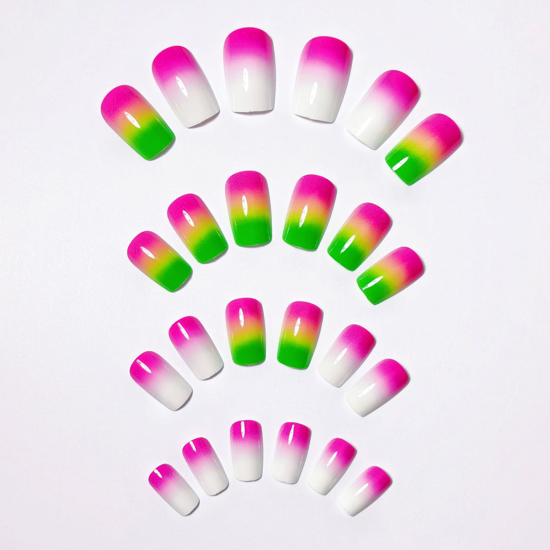 Stylish Ombre Nail Art Design Kalsten
