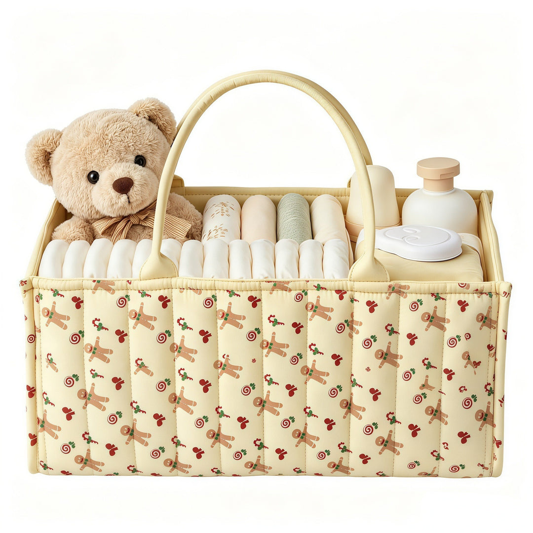 Versatile storage basket with compartments and charming animal motif Kalsten