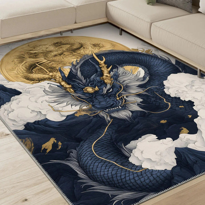 Botanical Pattern Area Rug