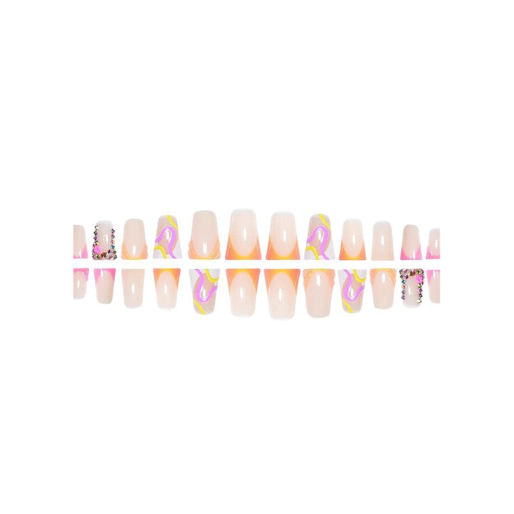 Women’s Decorative Acrylic Press-On Nail Extensions Kalsten
