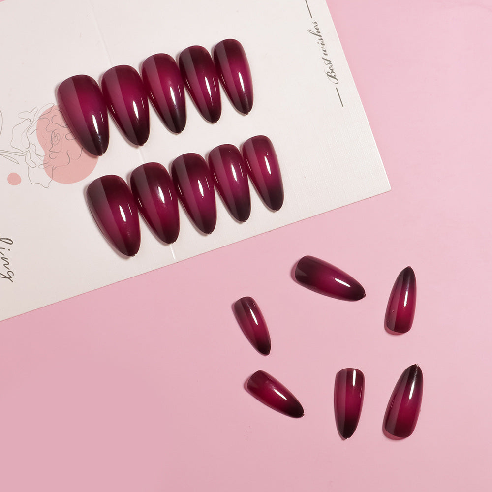Premium Glossy Stiletto Press-On Nail Tips Kalsten