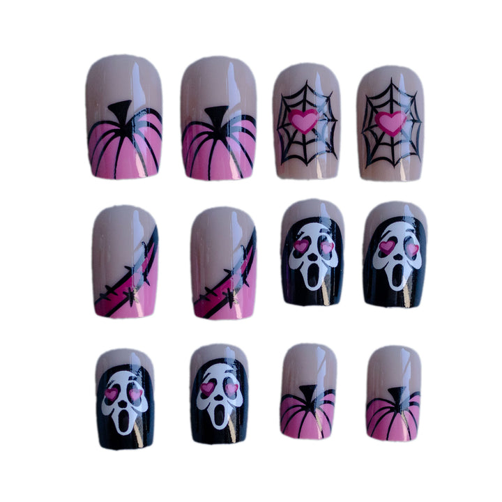 Halloween-Themed Press-On Nail Set Kalsten