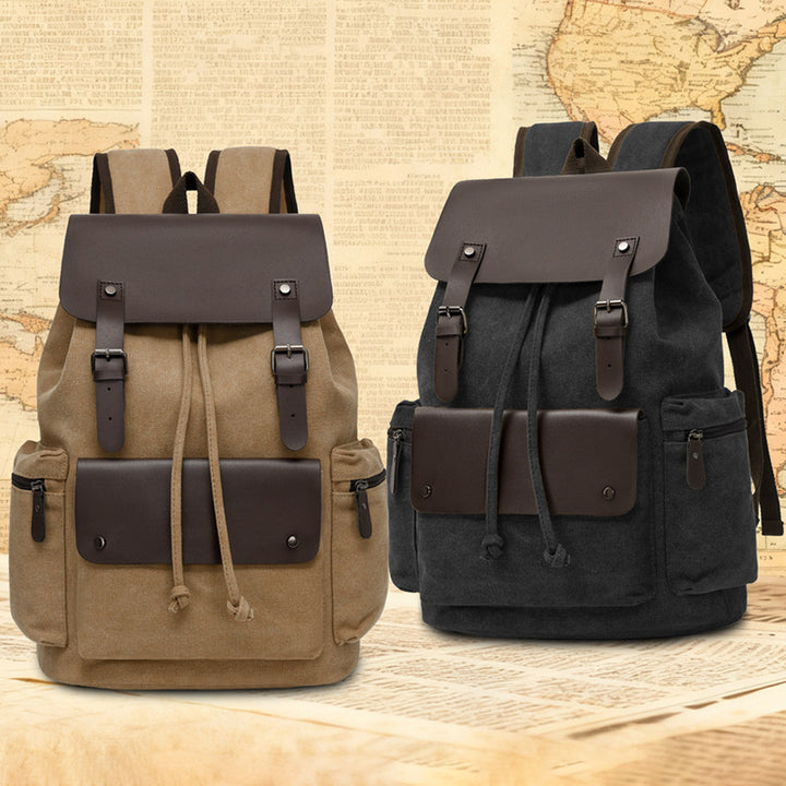 Vintage Canvas Rucksack Kalsten