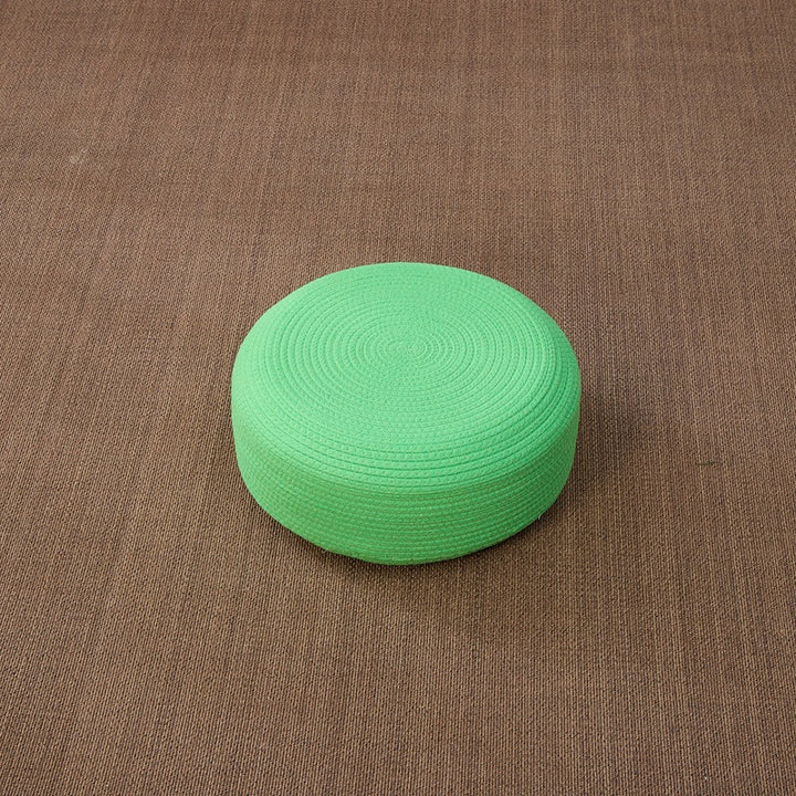 Handcrafted seat pouf Kalsten