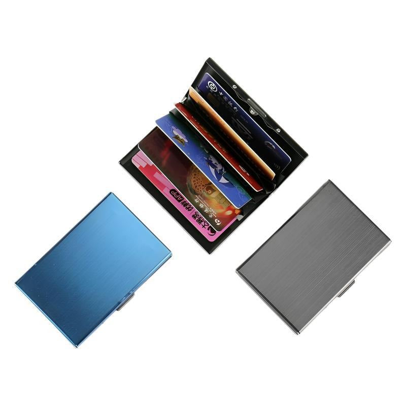Premium Slim Aluminum Business Card Holder