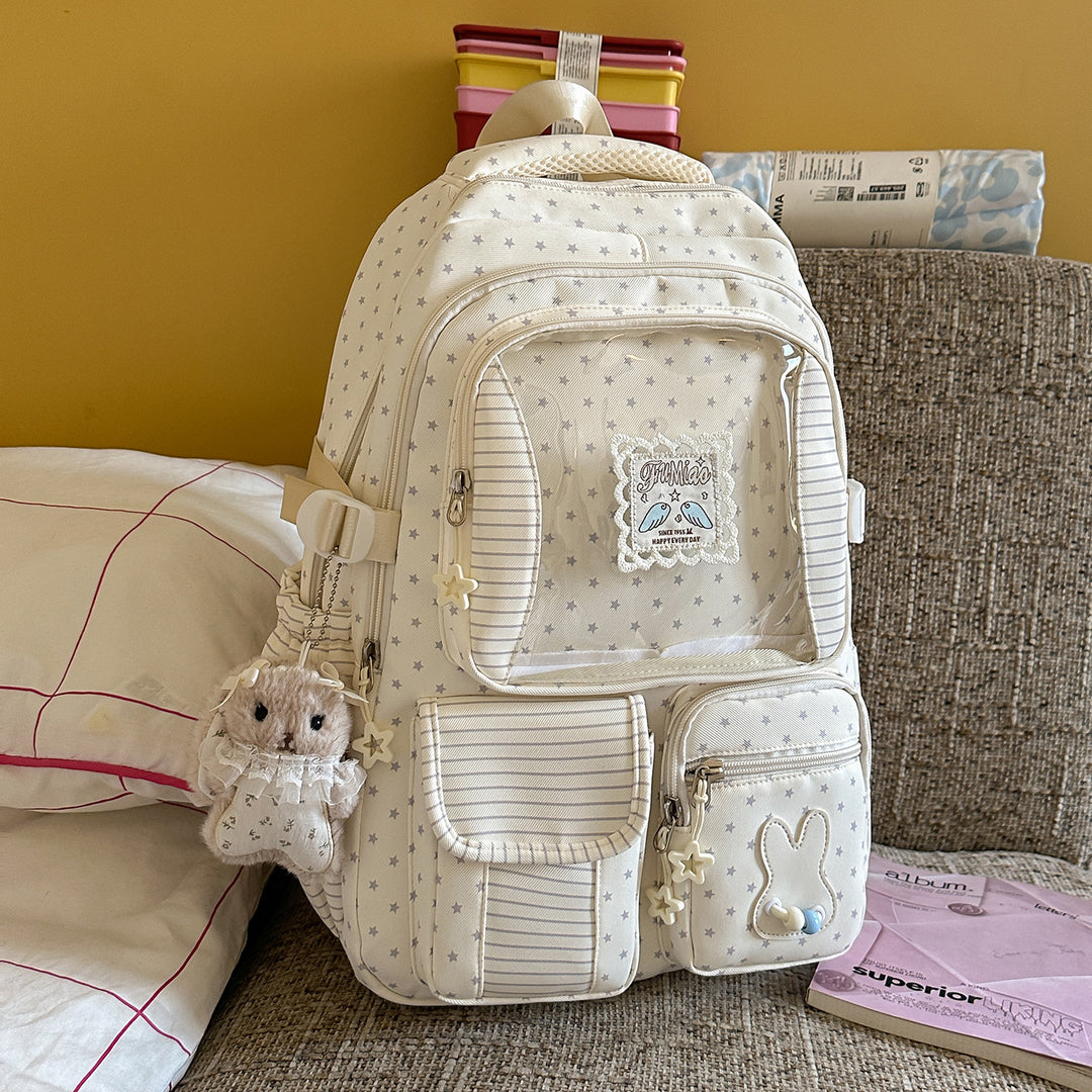 Playful Bunny Ear School Backpack Kalsten