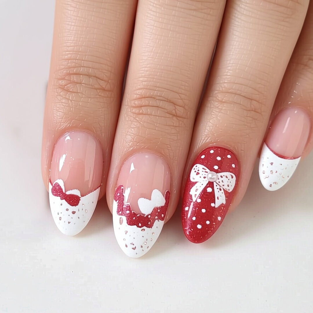 Decorative Holiday-Themed Press-On Nail Set Kalsten