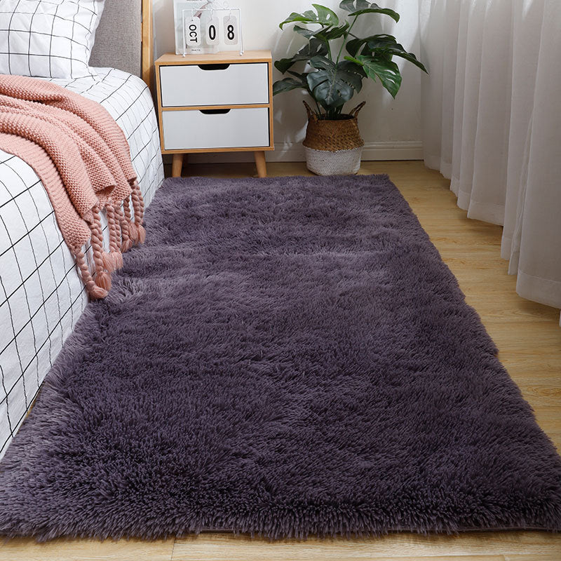 Plush Fur Area Rug Kalsten