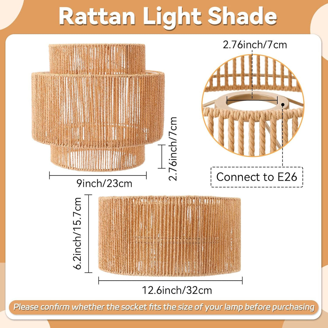 Decorative Rattan Storage Basket Kalsten