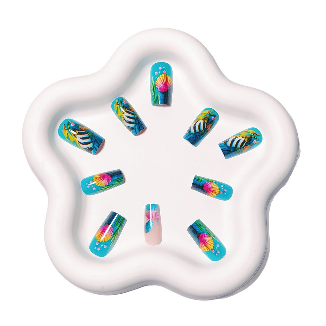 Creative Underwater Nail Design Set Kalsten