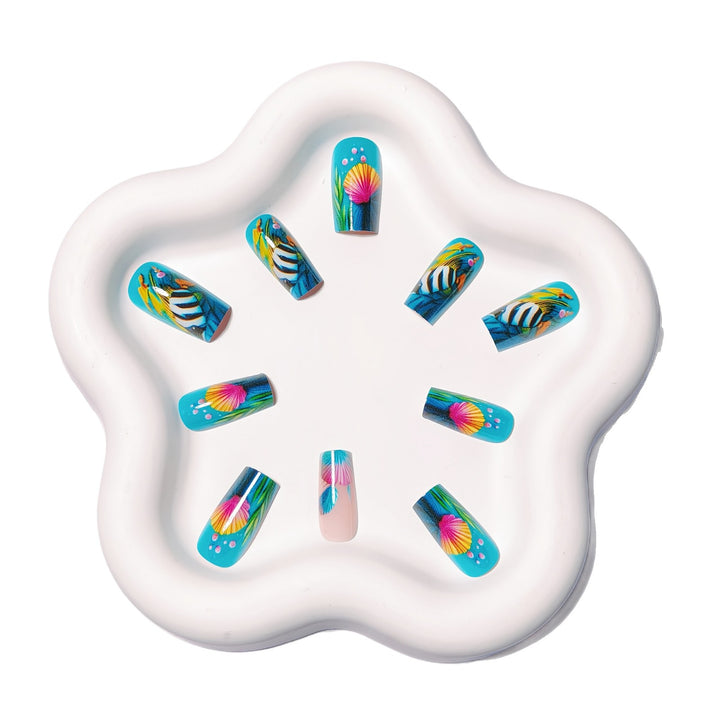 Creative Underwater Nail Design Set Kalsten