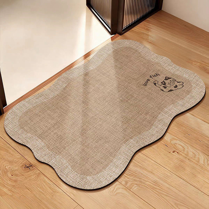 Decorative Pet-Themed Area Mat
