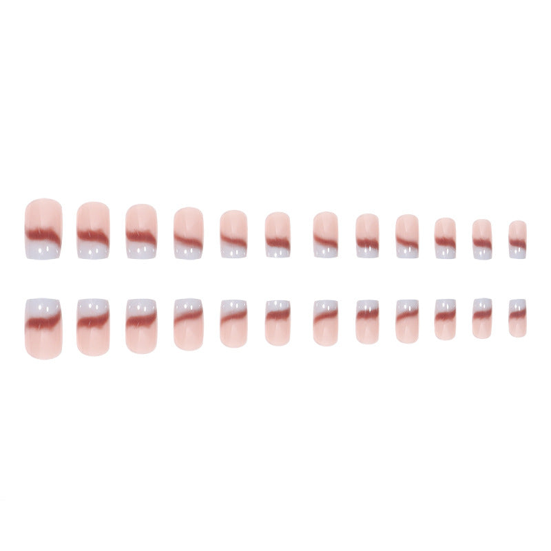 Elegant Long Square Press-On Nails Kalsten