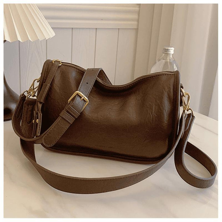 Elegant Leather Handbag Kalsten