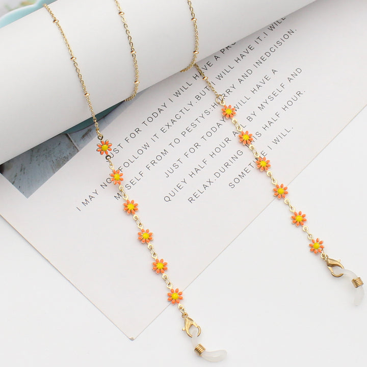 Floral Themed Eyewear Chain Kalsten