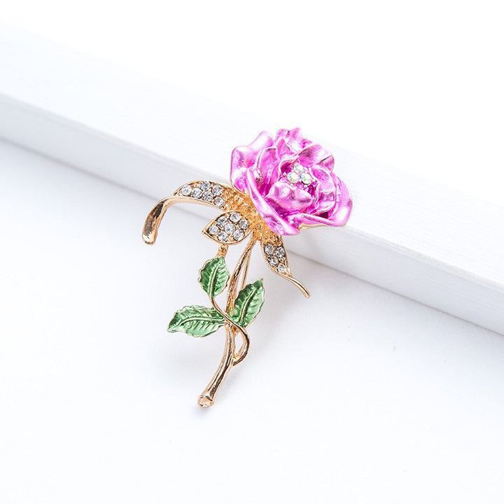 Elegant floral decoration with crystals Kalsten