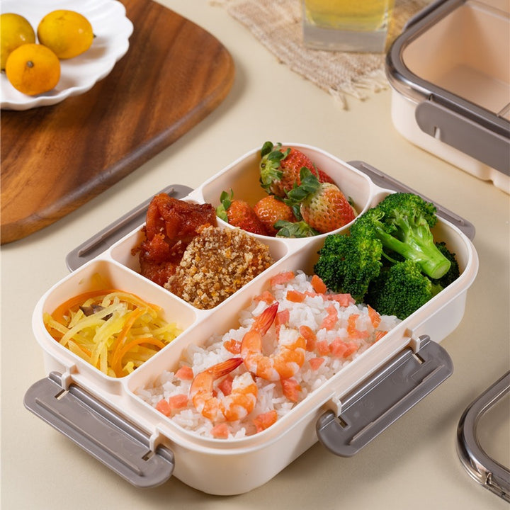 Multifunctional Meal Prep Bento Box with Compartments