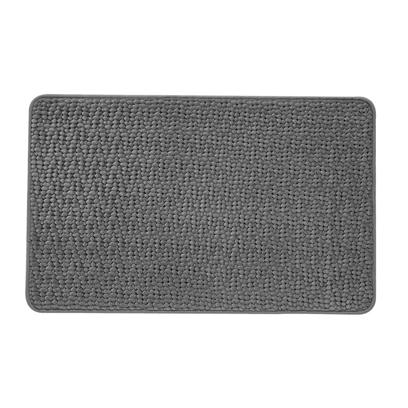 Plush Textured Bath Mat