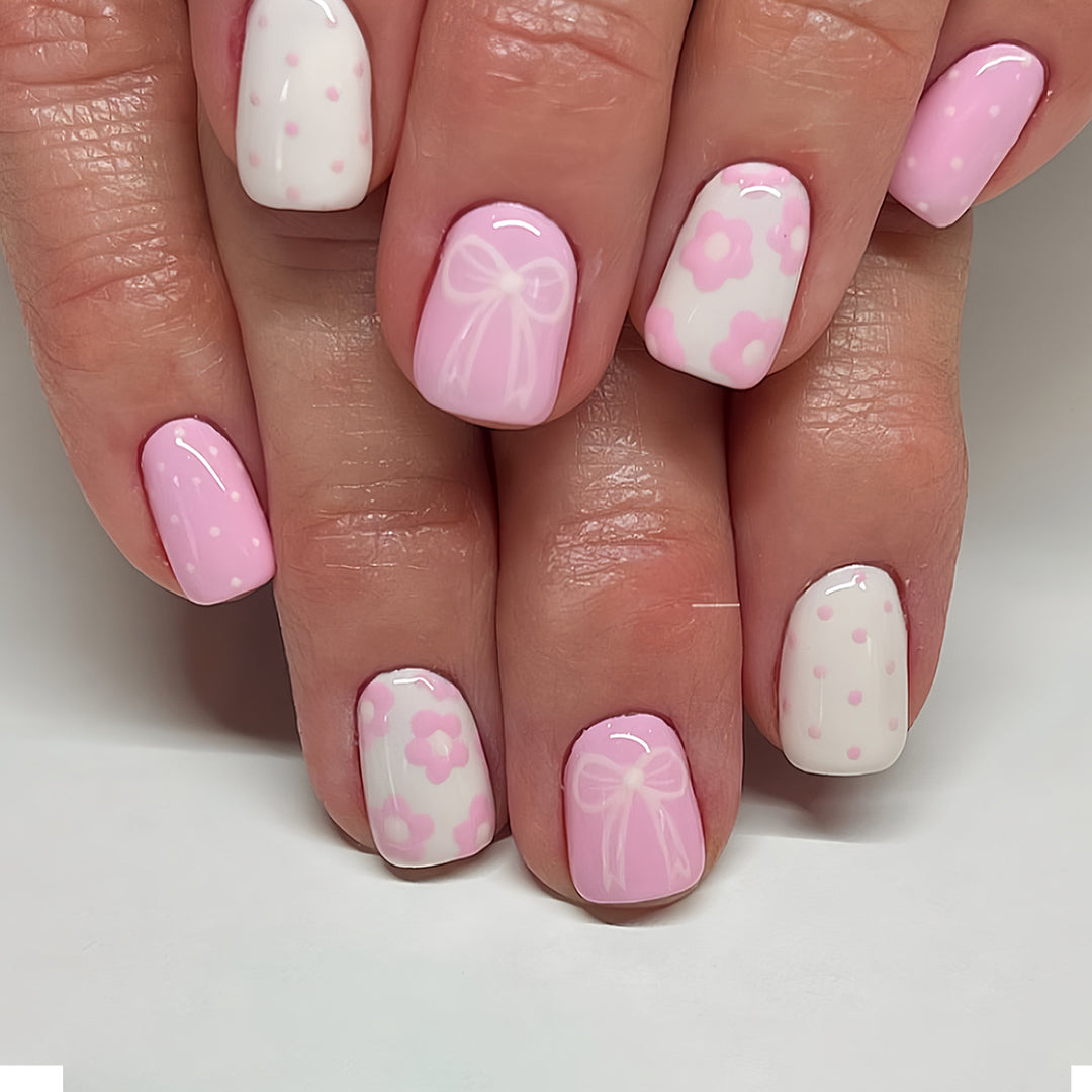 Artfully Designed Press-On Nail Set Kalsten