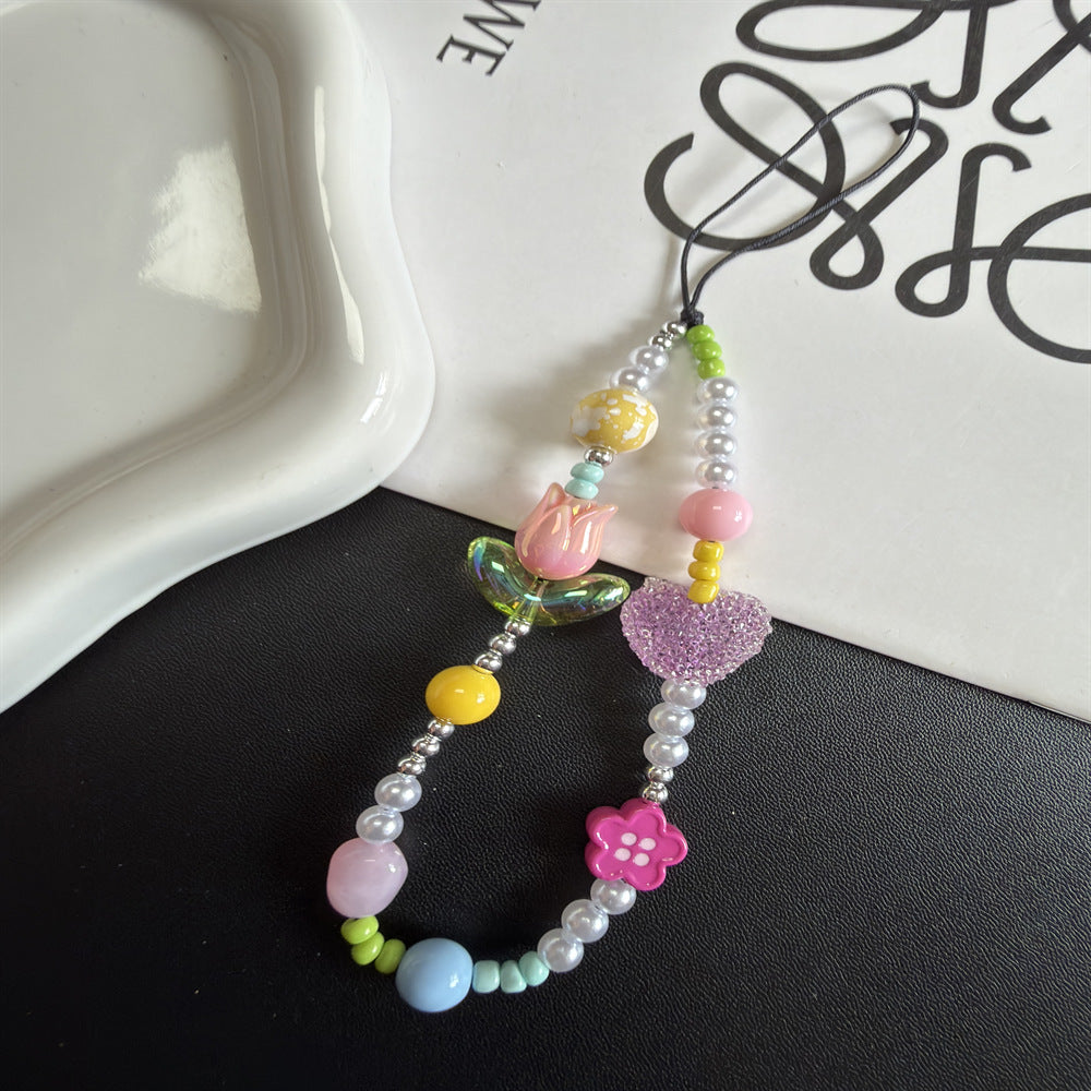 Colorful Charm Beaded Necklace Kalsten