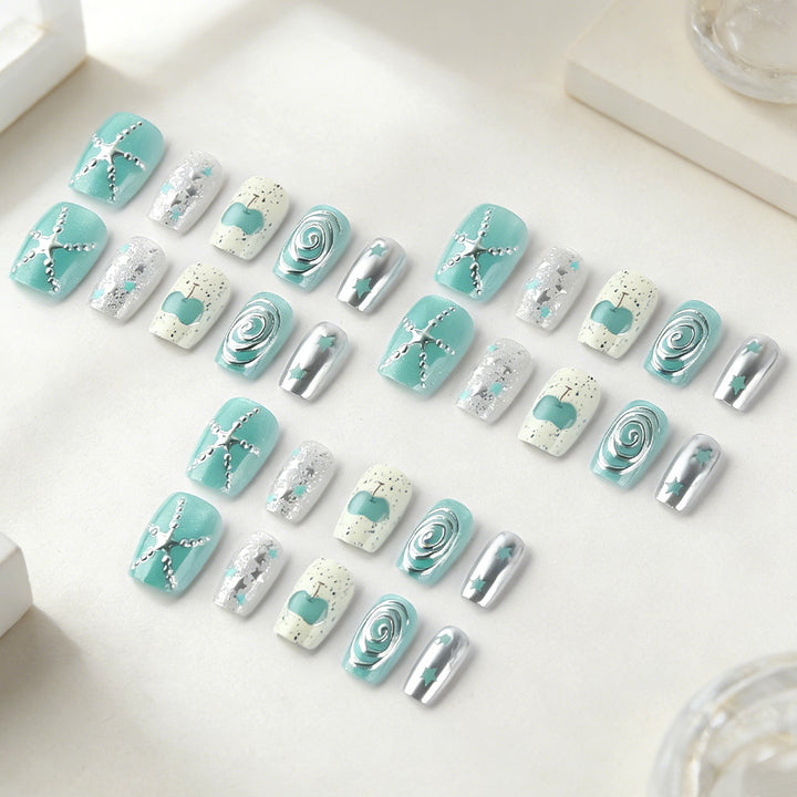 Ocean-Inspired Press-On Nail Set Kalsten