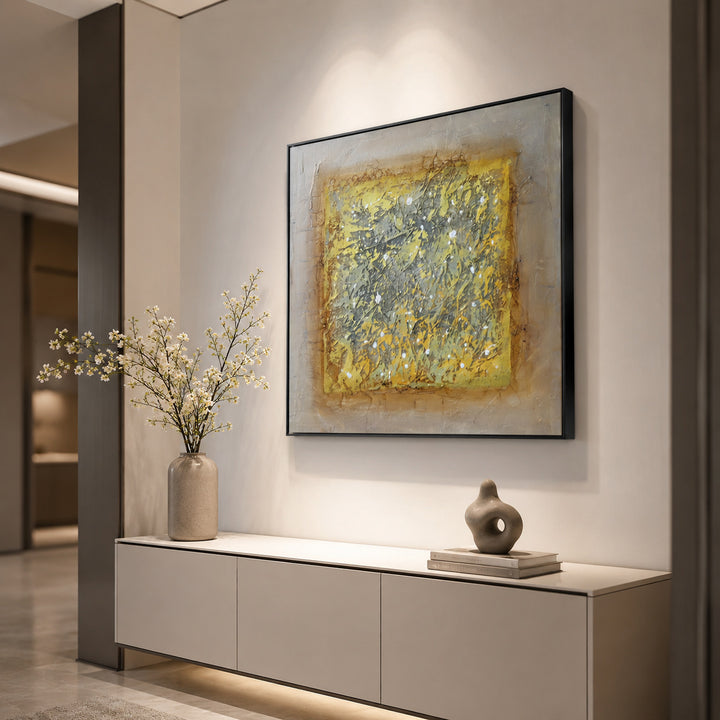 Textured Abstract Canvas Art for Home