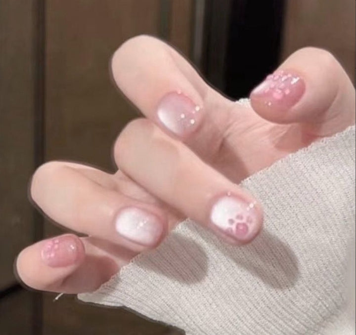 Artistic Cat and Dog Themed Nail Art Extensions Kalsten