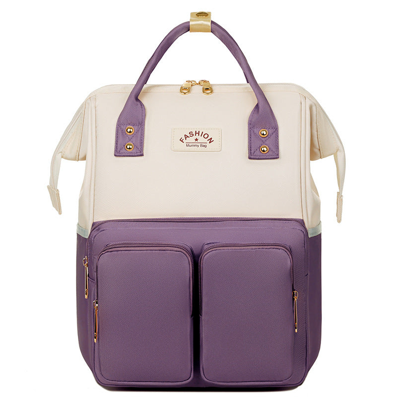 Multi-Pocket Stylish Mummy Bag Kalsten