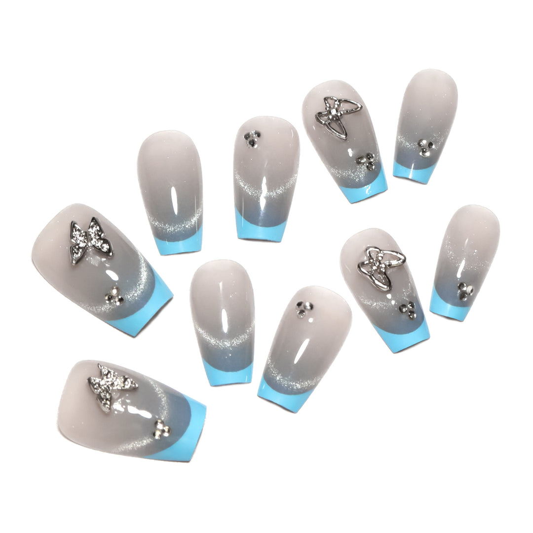 Artificial nail art with modern accents Kalsten