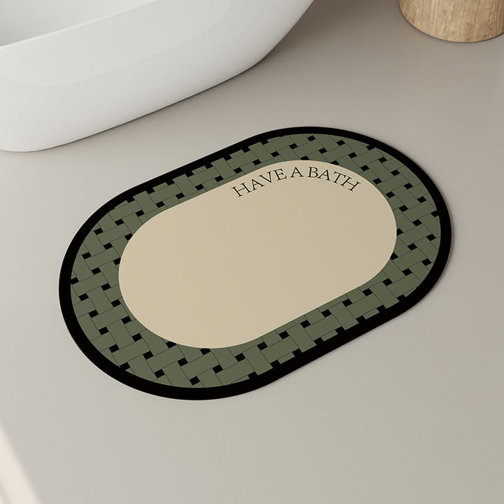 Woven Bath Mat Kalsten