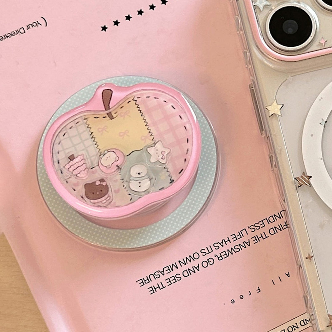 Stylish Apple-shaped cosmetic jar Kalsten