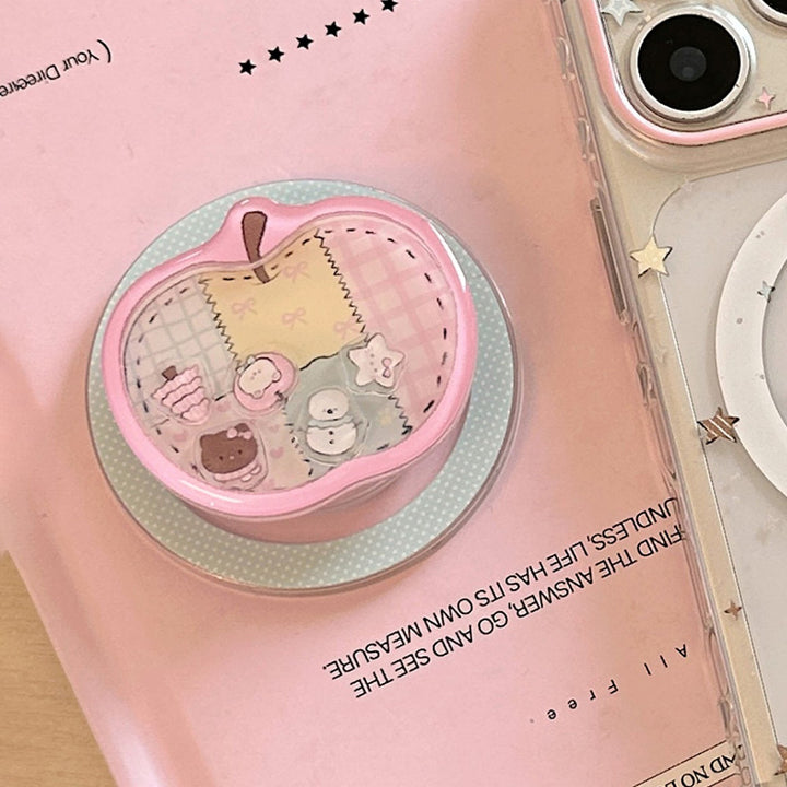 Stylish Apple-shaped cosmetic jar Kalsten