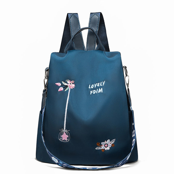 Stylish Embroidered Backpack Kalsten