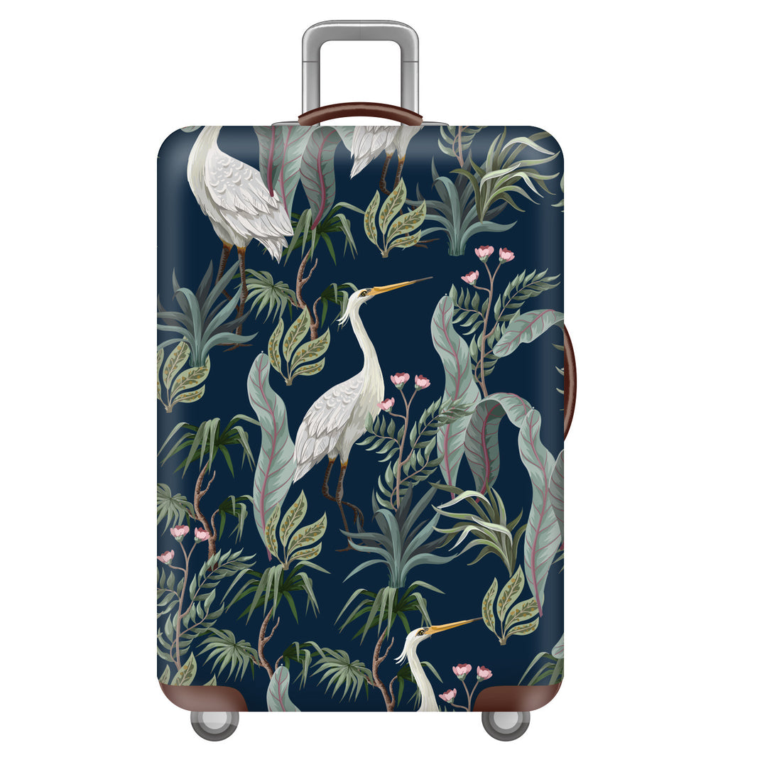 Unisex hard-shell suitcase with funny monster design Kalsten