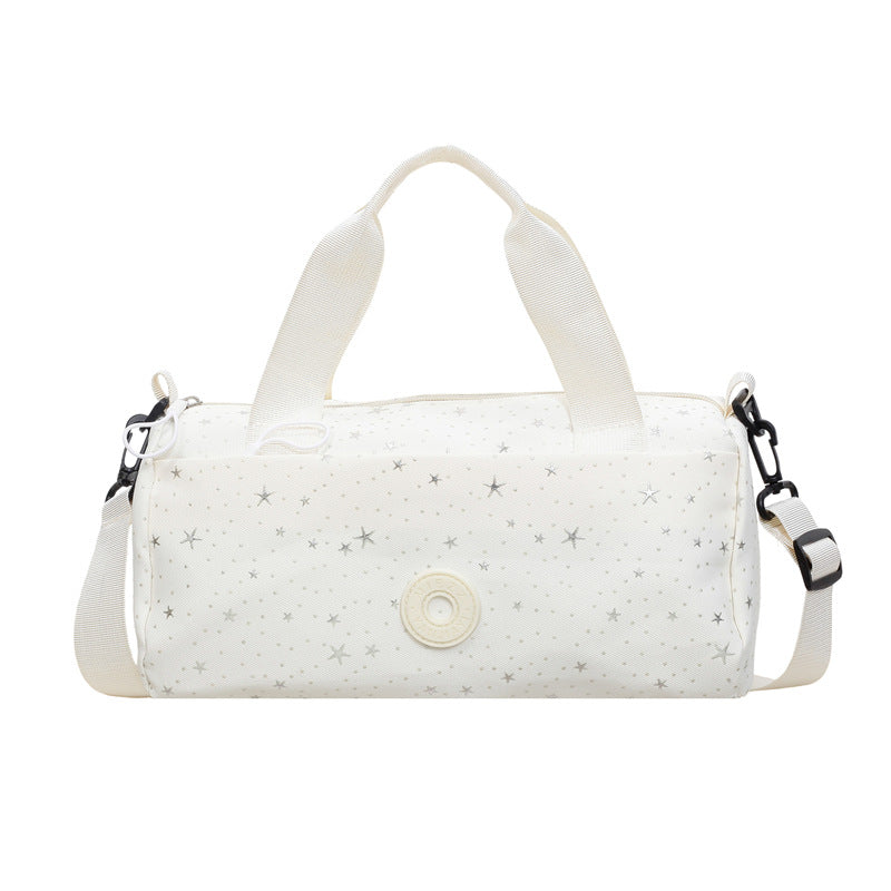 Stylish Star-Patterned Sports Duffle