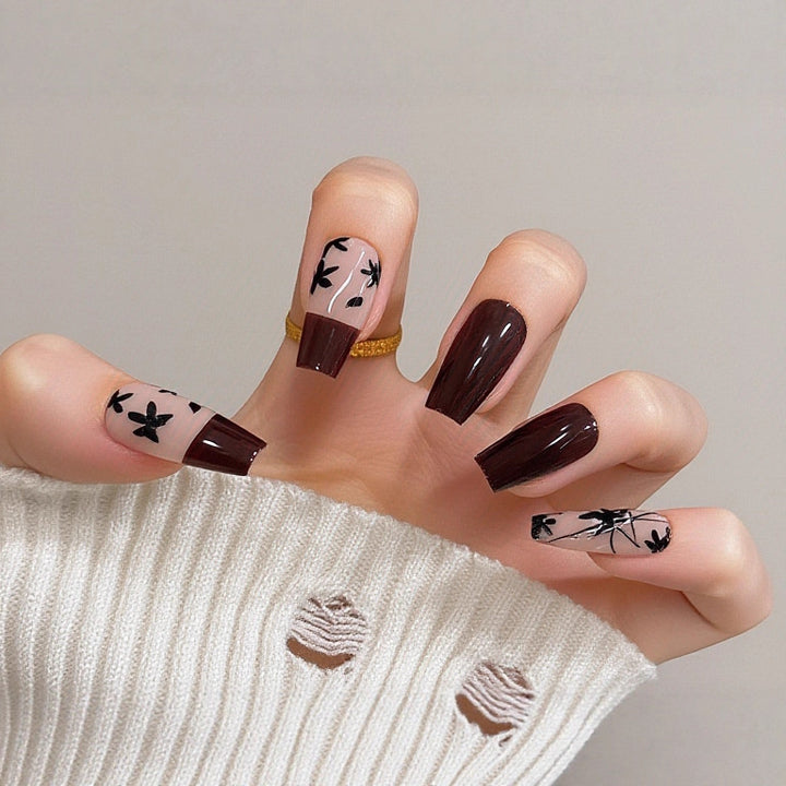 Artful Nail Extensions with Elegant Tips Kalsten