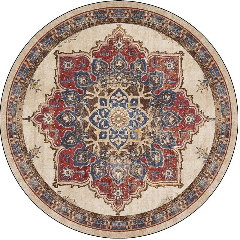 Artistic Mandala Design Area Rug