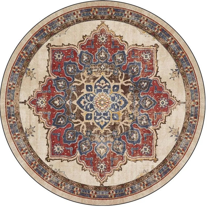 Artistic Mandala Design Area Rug