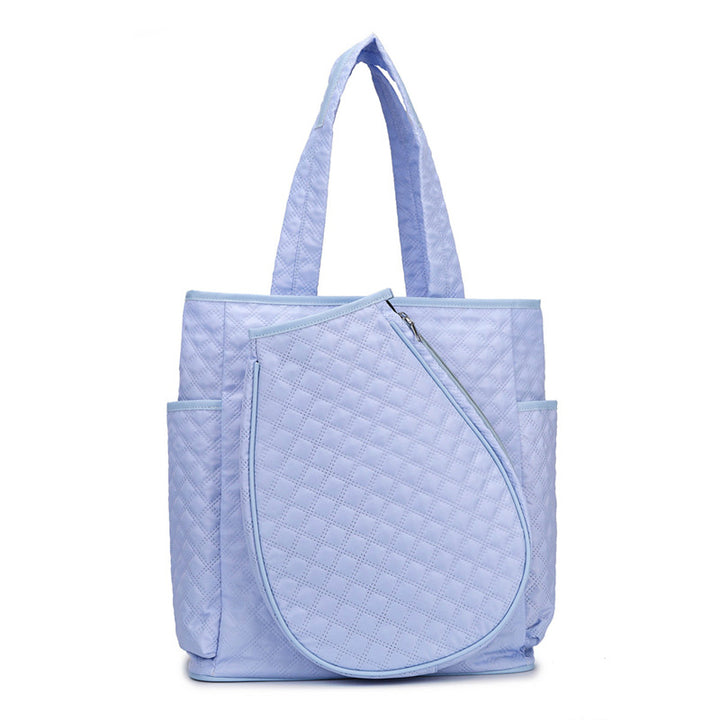 Quilted Multi-Pocket Tote Bag Kalsten