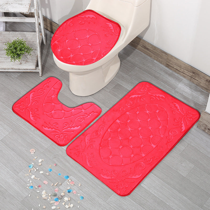 Bathroom Mat Set Kalsten