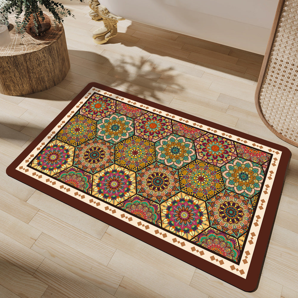 Artistic Multicolored Area Rug Kalsten