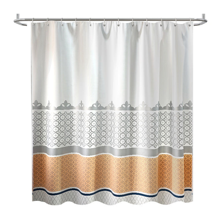Stylish Geometric Shower Curtain Kalsten