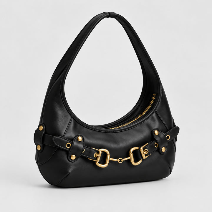 Elegant Suede Hobo Bag