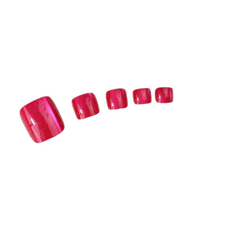 Elegant Glossy Press-On Nail Set Kalsten