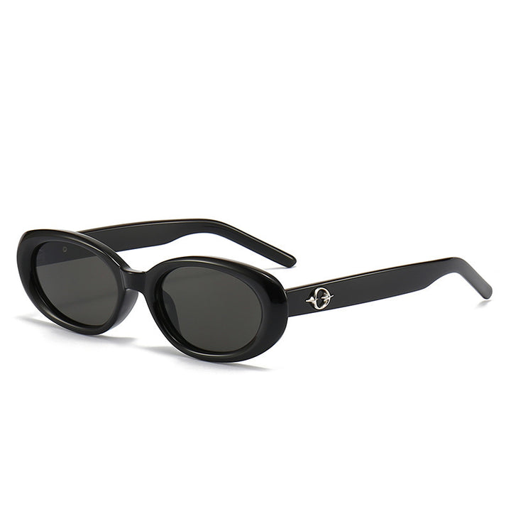 Stylish Sleek Oval Sunglasses Kalsten