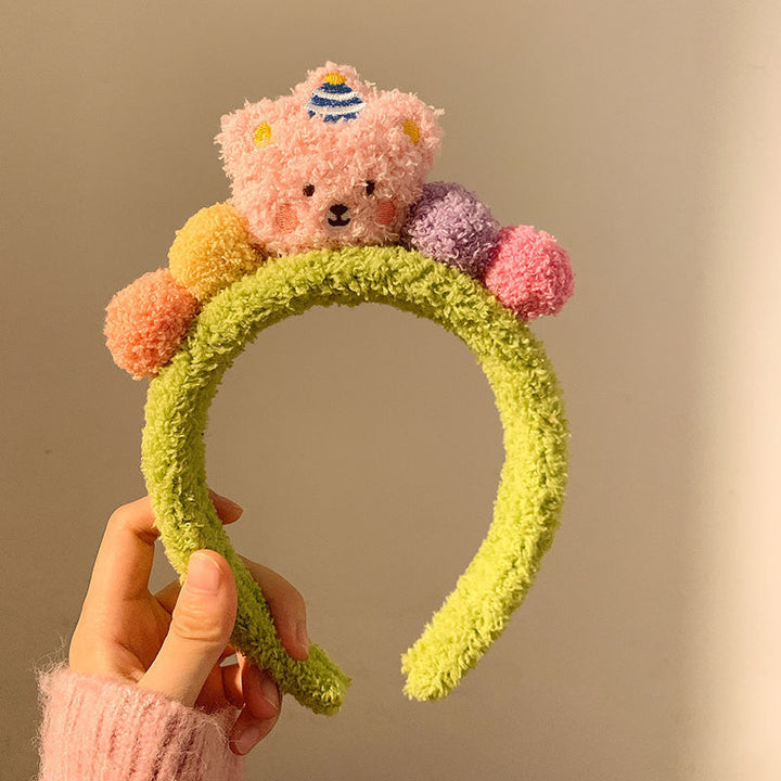 Plush Bear Headband Kalsten