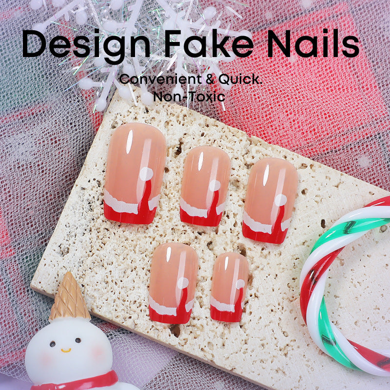 Creative Nail Art Set with Festive Christmas Design Kalsten
