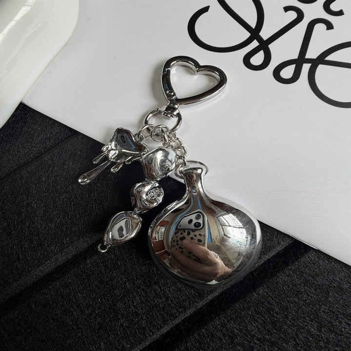 Heart-Accent Decorative Keychain Kalsten