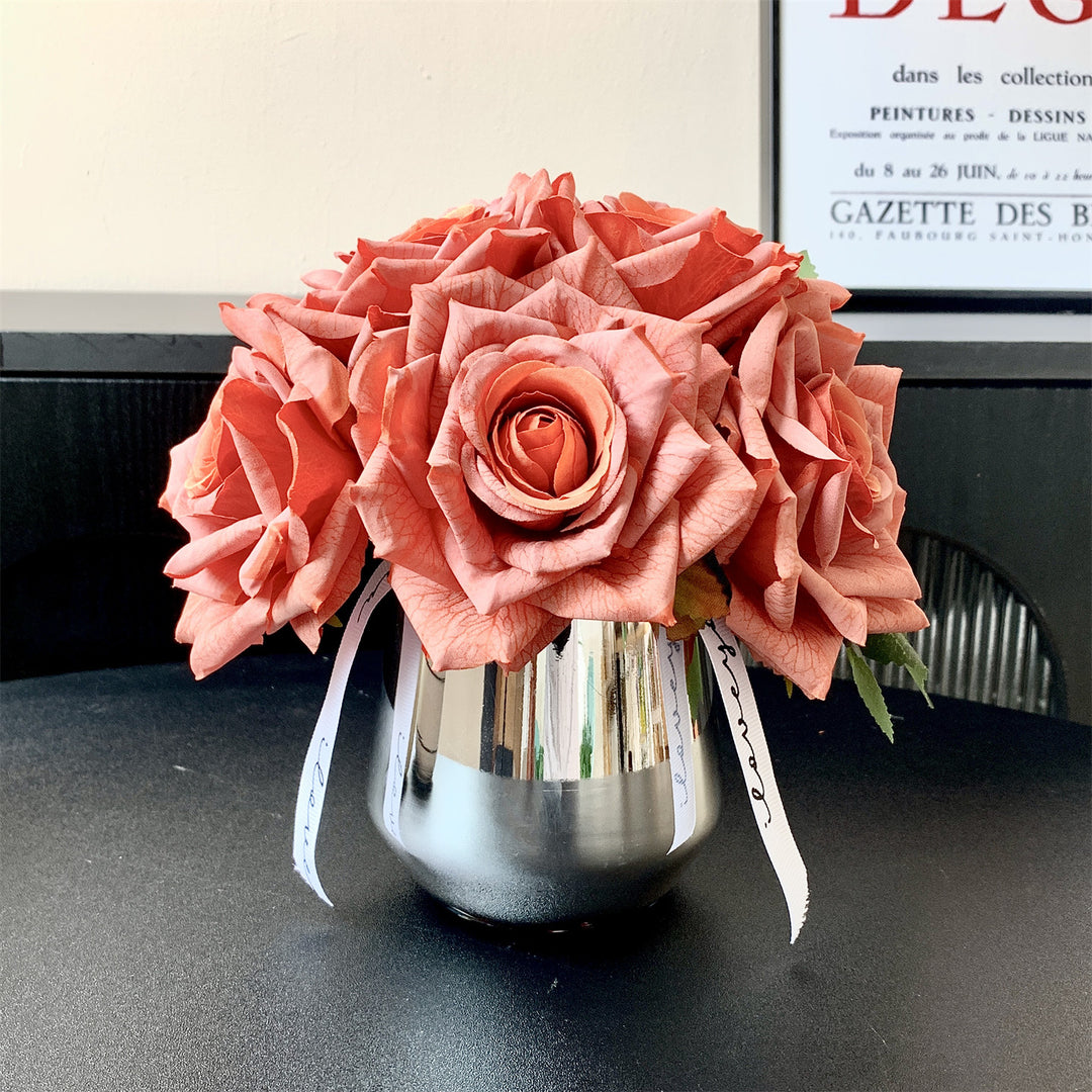 Elegant Silk Flower Bouquet