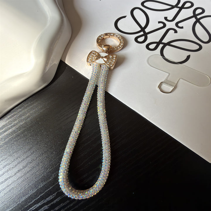 Rhinestone-Embellished Eyewear Holder Kalsten